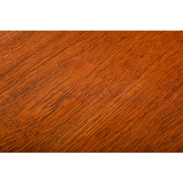 Vintage Hunting Table in Teak and Oak by Børge Mogensen for Søborg Møbelfabrik, 1950s For Sale - Image 18 of 18