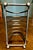 Vintage West German Lead Crystal Coaster Set in Metal Rack For Sale - Image 15 of 15