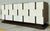 Wood Revelation Modern Block Buster Four Door Cabinet For Sale - Image 7 of 10