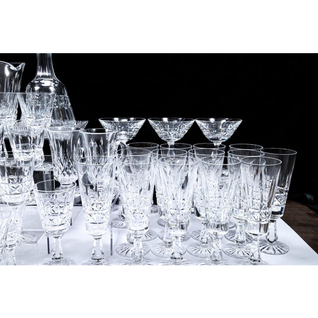 Extensive Collection of Waterford Kylemore Crystal Drinkware For Sale - Image 12 of 18