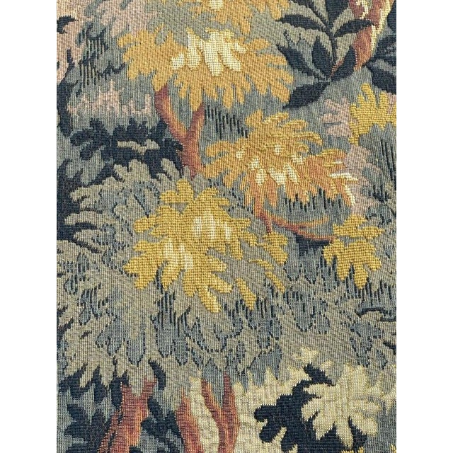 Vintage Jacquard Tapestry with Lauragais Landscape in the style of Aubusson, 1960s For Sale - Image 9 of 18