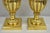 Metal Vintage French Empire Style Gold Brass Metal Urn Form Table Lamps - A Pair For Sale - Image 7 of 12