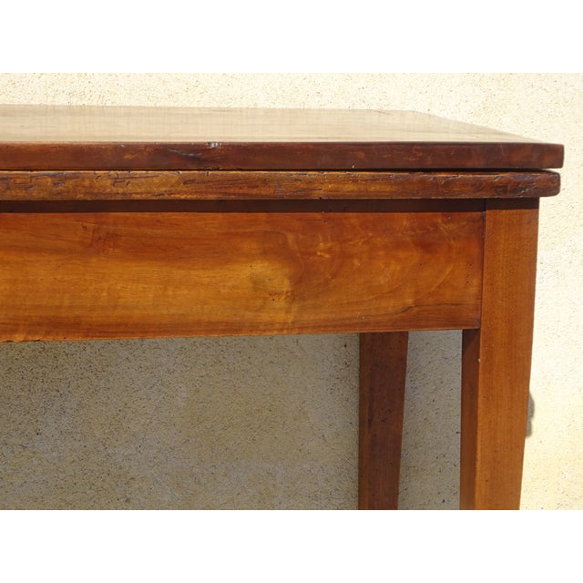Antique Game Table in Walnut, 1800s For Sale - Image 11 of 18