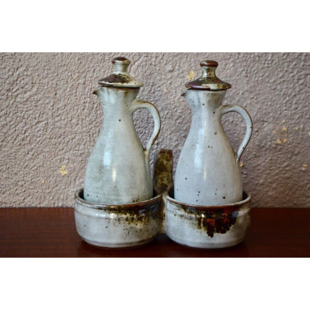 Chantal and Thierry Robert Ceramic Set, 1960s, Set of 3 For Sale - Image 17 of 17