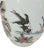 Vintage Famille Rose Porcelain Vase With Koi Fish, Birds, and Flowers For Sale - Image 11 of 15