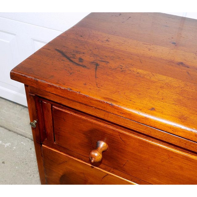 1950s Vintage Pine Tique 3Drawer Bachelors Chest Chairish