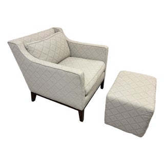 Plantation (Arden Home) Lounge Chair + Ottoman, Set For Sale