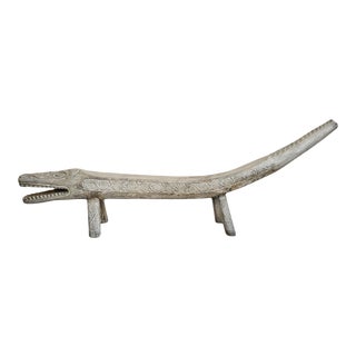 Crocodile Log Bench For Sale