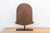 Burnt Orange Antique African Iron Spade Currency on Custom Stand For Sale - Image 8 of 9