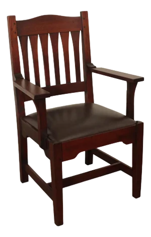 L. & J.G. Stickley Antique Mission Mahogany Armchair