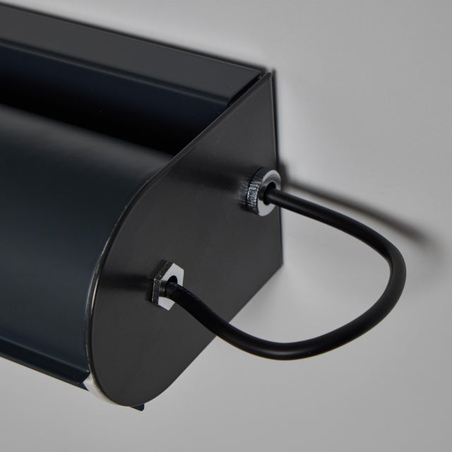 Nemo Lighting Charlotte Perriand 'Applique Cylindrique Petite' Wall Lamp in Anthracite For Sale - Image 4 of 18