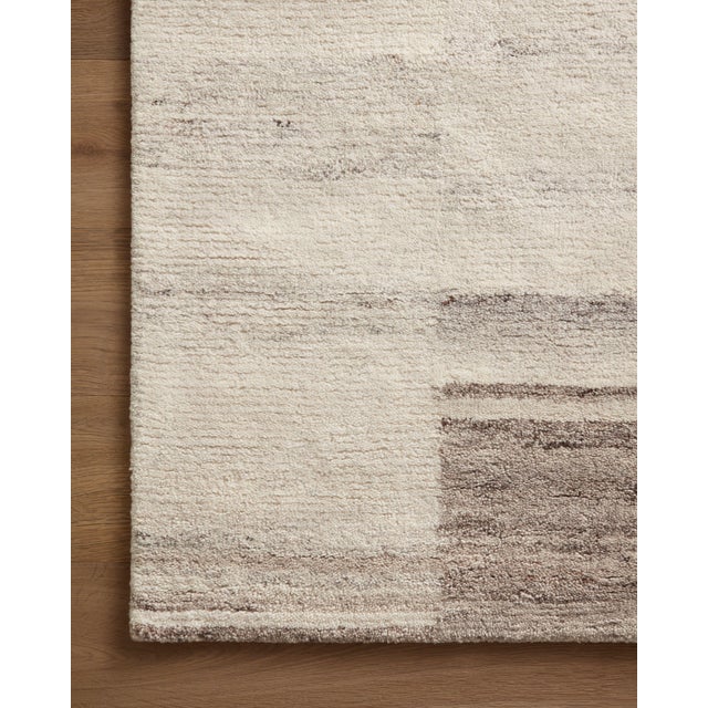 Loloi Rugs Amber Lewis x Loloi Rocky Ivory / Dove 9'-3" x 13' Area Rug For Sale - Image 4 of 6