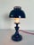 1960s 1960s Mid Century Modern Toleware Blue Desk Lamp. For Sale - Image 5 of 11