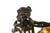 19th Century Pair Louis XV Style Bronze Fireplace Chenets With Putto Sculpture For Sale - Image 10 of 18