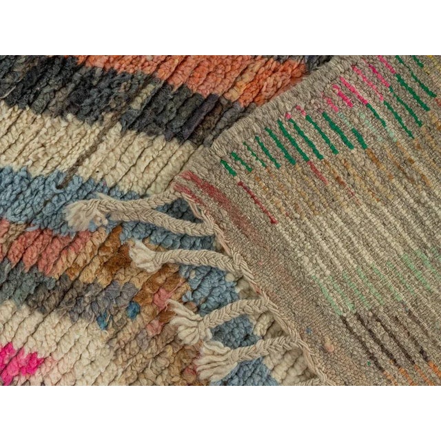 Vintage Berber Runner Rug For Sale - Image 9 of 10