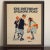1977 Norman Rockwell Framed Needlepoint For Sale - Image 9 of 9