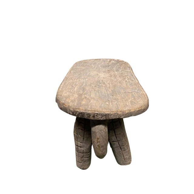 Vintage African Stool For Sale - Image 4 of 5