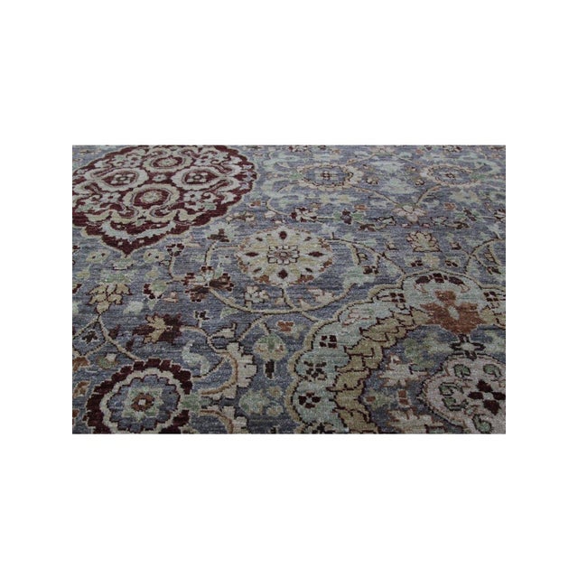 10x14 Pakistani Transitional Area Rug - 107811 For Sale - Image 11 of 12
