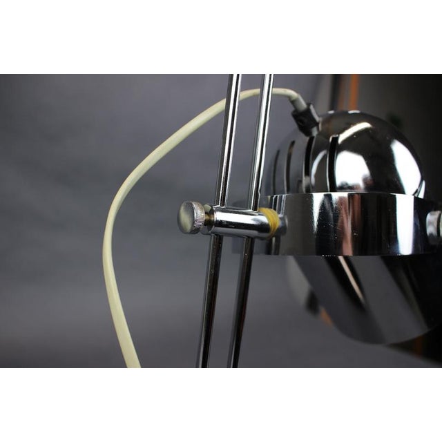 Mid-Century Adjustable Table Lamp attributed to Stanislav Indra, Czechoslovakia, 1960s For Sale - Image 4 of 12