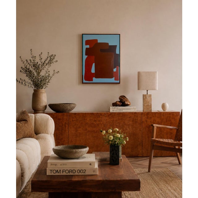 Bodasca, Abstract Painting Quiet Structure, 2026, Canvas For Sale - Image 6 of 10