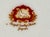 Mid 40th Century Royal Sealy “Pompadour Rose” Plates – 7½” - Set of 10 For Sale - Image 10 of 10