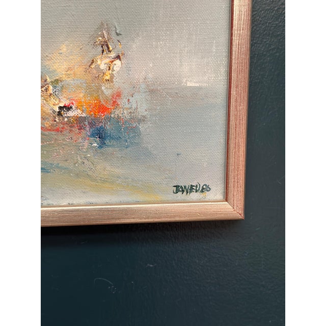 Jan Ed, Seascape, 1986, Oil on Canvas, Framed For Sale - Image 13 of 18
