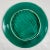 Saint Amand Et Hamage Green French Faïence Asparagus Plate, 1930s For Sale - Image 12 of 13