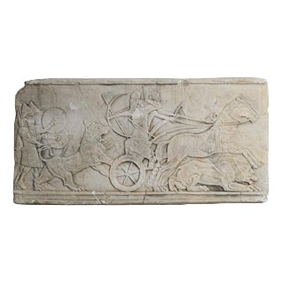 Antiquity Cast Wall Plaster Low Relief, 1960s. For Sale