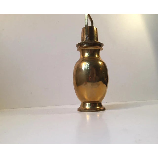 1930s Vintage Brass Thermos with Screw Lid, 1930s For Sale - Image 5 of 7