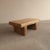 Brown Rustic Oak Coffee Table For Sale - Image 8 of 9