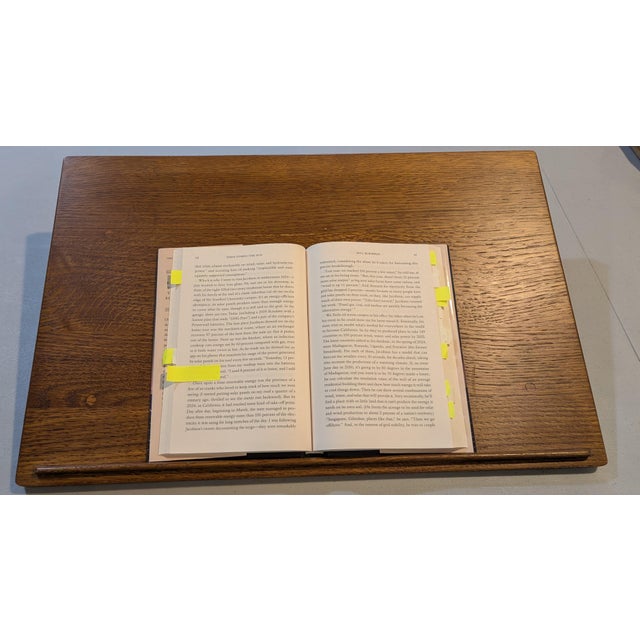 Arts & Crafts Stickley Tabletop Book Stand For Sale - Image 3 of 5