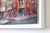 Contemporary The Queen's Formal Entrance by Josh George | Mixed media on wood panel Cityscape with colorful buildings. For Sale - Image 3 of 5