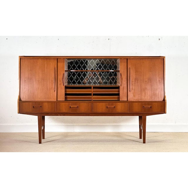 Danish High Sideboard by E. W. Bach, 1960s For Sale - Image 4 of 13
