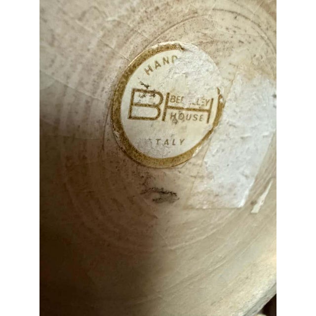 Hand-Painted Bertel House Ceramic Vase – Made in Italy For Sale In Los Angeles - Image 6 of 7