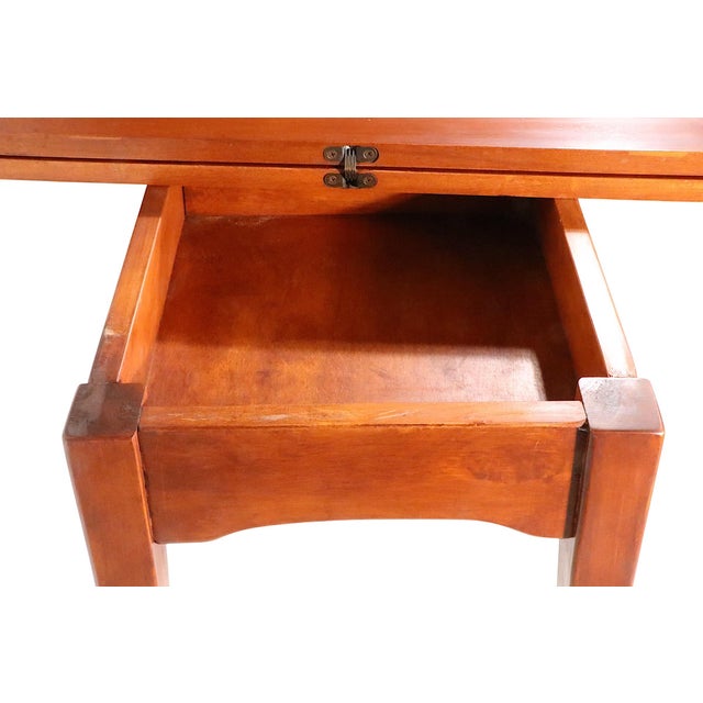 Flip Top Game Table by Cushman Colonial For Sale - Image 10 of 10