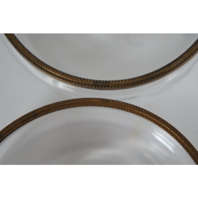 Mid Century Artisian Glass Ashtrays - Set of 2 For Sale - Image 4 of 10