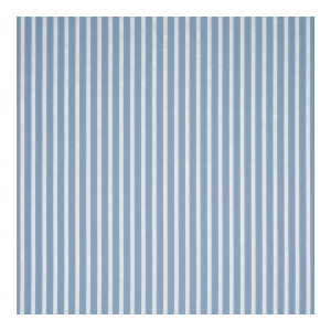Schumacher Lincoln Small Stripe Fabric In Blue