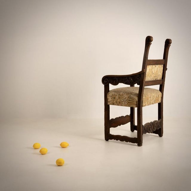 French Work, Early Period Armchair, France, 18th Century For Sale - Image 5 of 11