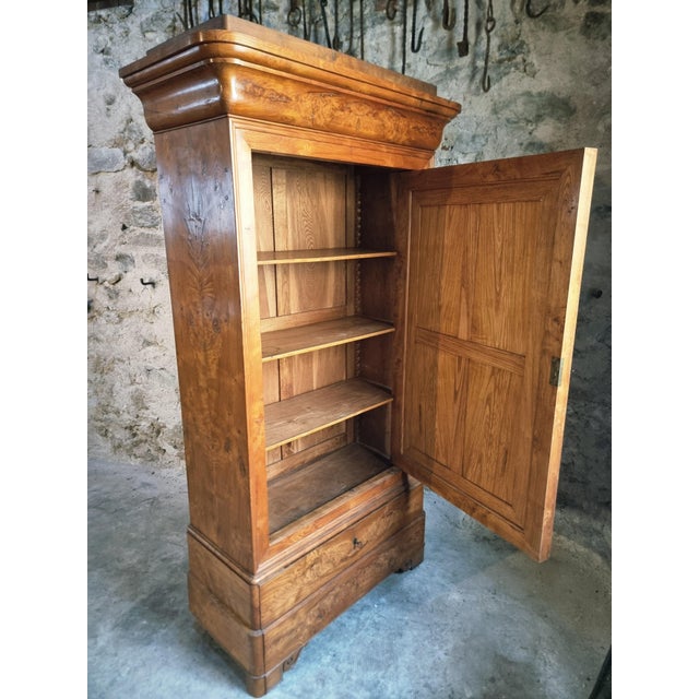 Bring classic french character to your interior with this beautiful louis philippe wardrobe (france, 19th century)....