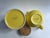 Savoir Vivre Yellow Ceramic Sugar & Creamer Set, 1980's For Sale - Image 17 of 18