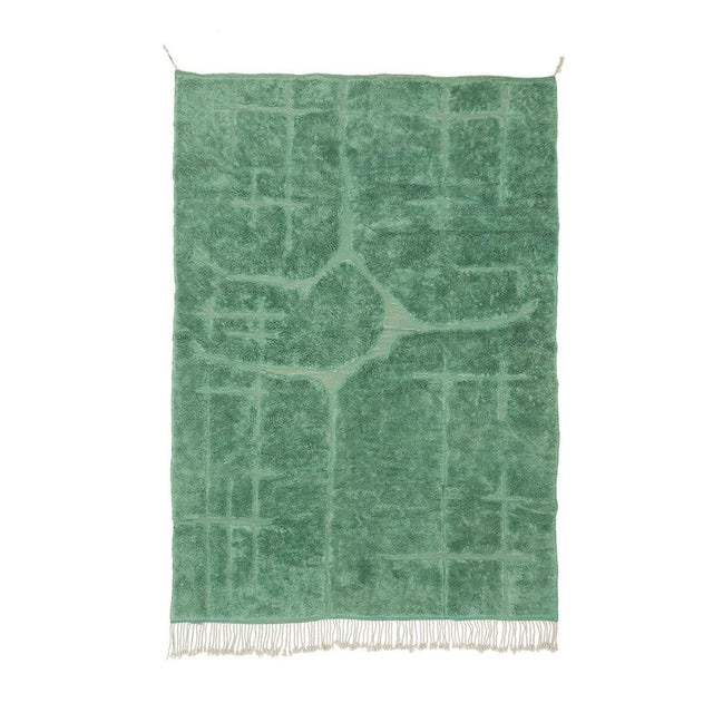 Sumptuous Hand-Knotted Rug by Azele Studio For Sale - Image 10 of 10