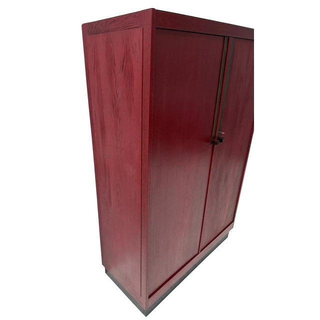 Art Deco Modernist Armoire by A.H. Jansen for L.O.V. Oosterbeek, 1920s For Sale - Image 10 of 16