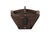 Wood Vintage Antique Chinese Wooden Grain Bucket (Small) For Sale - Image 7 of 11