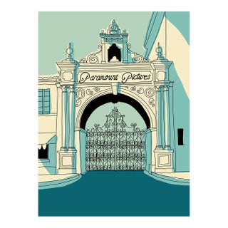 Paramount Studios Limited Edition Print on Entrada Rag by Marz Jr. For Sale