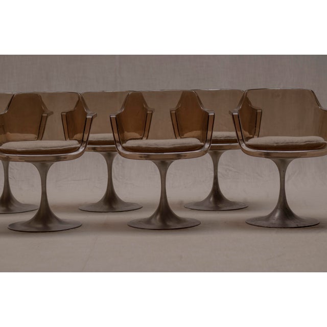 Space Age Dining Chairs, France, 1970s, Set of 6 For Sale - Image 6 of 13