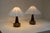 1960s Danish Ceramic Table Lamps by Marianne Starck for Michael Andersen, 1960s., Set of 2 For Sale - Image 5 of 18