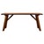 Antique Early 20th Century English Pitch Pine Bench For Sale - Image 3 of 9