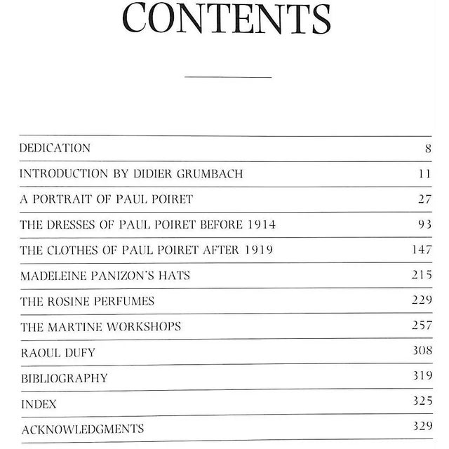 "Poiret: Paul Poiret 1879-1944" 1987 Deslandres, Yvonne For Sale - Image 4 of 12