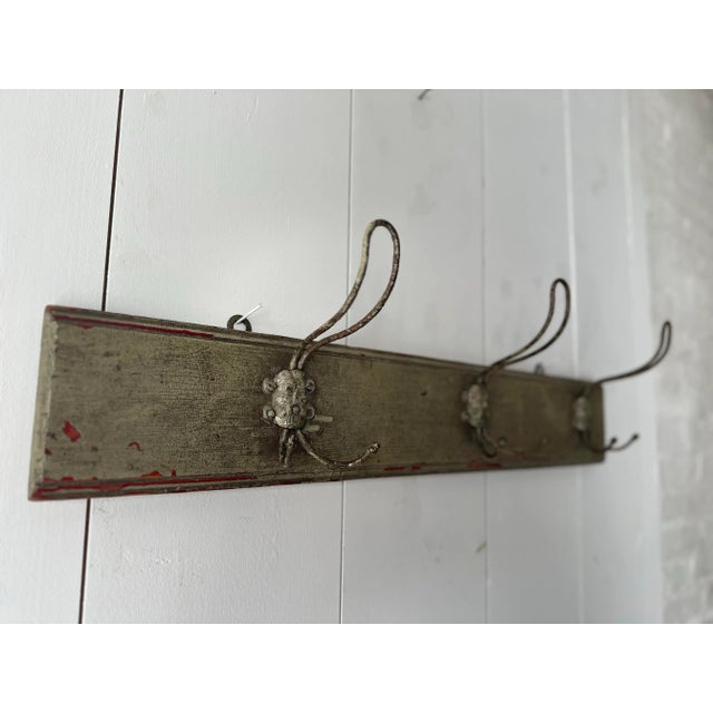 1920s Vintage Wall Hooks For Sale - Image 4 of 4