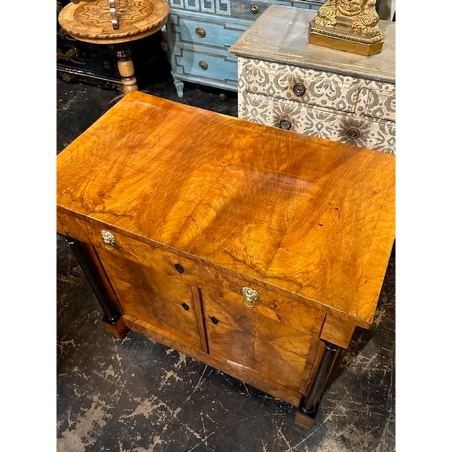 19th Century German Biedermeier Cabinet For Sale - Image 4 of 11